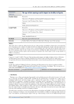 The age of first marriage and its impact on fertility in Algeria