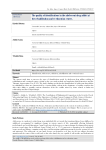 The quality of identifications in the adolescent drug addict at the rehabilitation and re-education center