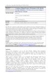 Evaluation of Human Resource Performance in the Algerian Economic Institution: A Field Study at the East Cement Company in Hamma Bouziane, Constantine)