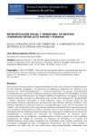 Estratificación social y territorio. Un estudio comparado entre Alto Paraná y Posadas