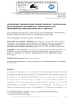 Autoestima, personalidad, espiritualidad y centralidad de los eventos traumáticos vinculados a las problemáticas psicosociales en la infancia