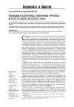 Теневые политико-элитные группы в постсоветской России