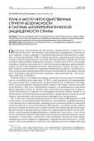 Роль и место негосударственных структур безопасности в системе антитеррористической защищенности страны