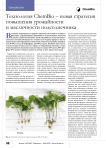 Технология ChemBio – новая стратегия повышения урожайности и масличности подсолнечника