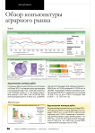 Обзор конъюнктуры аграрного рынка