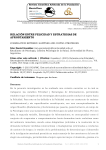 Relación entre Felicidad y Estrategias de Afrontamiento