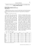 The role and place of the Southern Europe`s countries in the world marble industry