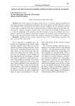 Impact of the COVID-19 economic shock on the national economy