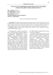 Анализ угроз экономической безопасности регионов Северо-Западного федерального округа