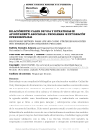 Relación entre calidad de vida y estrategias de afrontamiento asociadas a programas de integración interdiciplinar