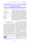 The methodology of the analysis of case study through the integration of the Roma minority into the social system