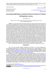 Psychological well-being as cognitive-emotional component of student self-regulated learning