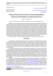A study of primary school teachers’ tendencies regarding the usefulness of dramatization in the educational process