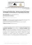 Presentación del Dossier UFLO - FMC para alumnos de la Facultad de Psicología y Ciencias Sociales de la Universidad de Flores 2023