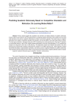 Predicting Academic Dishonesty Based on Competitive Orientation and Motivation: Do Learning Modes Matter?