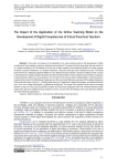 The Impact of the Application of rhe Online Teaching Model on the Development of Digital Competencies of Future Preschool Teachers