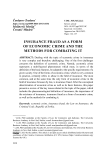 Insurance fraud as a form of economic crime and the methods for combating IT