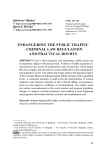 Endangering the public traffic – criminal law regulation and practical doubts