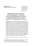 Mutual conditionality of the environment and tourism: The importance of monitoring the air quality of the City of Novi Sad in the development and improvement of tourism