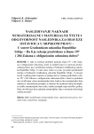 Inheritance of the compensation for both economic and noneconomic kinds of a damage and the heir's responsibility for obligations of a decedent in the Serbian law towards the Civil code of Republic of Serbia - is the solution foreseen under the articles 197 and 204 of the law of contract a good one?