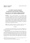 Towards the Civic Code of Republic of Serbia: Whether the Article 178 of the Law of Contract from 1978 is a good solution?