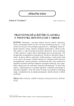 Pravni položaj bivših vlasnika u postupku restitucije u Srbiji