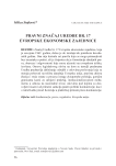 The legal importance of the regulation No. 17. of the European Economic Community