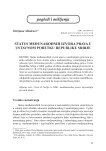 The status of international law sources in the constitutional order of Republic of Serbia