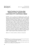 Krivičnopravni i penološki aspekti kazni u pozitivnom zakonodavstvu Republike Srbije