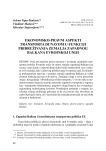 Ekonomsko-pravni aspekti transporta Dunavom u funkciji pridruživanja zemalja zapadnog Balkana Evropskoj uniji