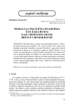 Moralna i politička filozofija Žan-Žaka Rusoa kao vrednosni okvir države i demokratije