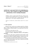 Sniženje naknade štete po odredbama člana 191. i 205. Zakona o obligacionim odnosima i stav sudske prakse