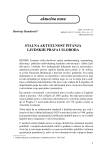 Stalna aktuelnost pitanja ljudskih prava i sloboda
