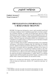 Privilegovana informacija u berzanskoj trgovini