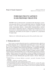 Poresko pravni aspekti elektronske trgovine