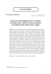 Načelo neposrednosti i Zakon o izmenama i dopunama Zakona o parničnom postupku (2009)