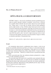 Opšta pravila o odgovornosti