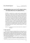 Expropriation as a way to cease or limit the property rights