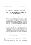 Money laundering in international law and in criminal statute of Republic of Serbia