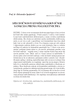 Specific execution of criminal sanctions against juveniles