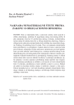 Naknada nematerijalne štete prema zakonu o obligacionim odnosima