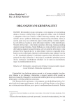 Organizovani kriminalitet