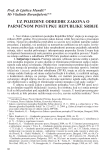 Uz pojedine odredbe Zakona o parničnom postupku Republike Srbije