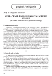 Veštačenje ekonomsko-finansijske struke - šta veštak treba da zna iz prava i ekonomije