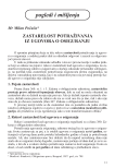 Zastarelost potraživanja iz ugovora o osiguranju