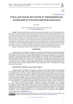 Ethical and societal implications of transhumanism and technologies of the fourth industrial revolution