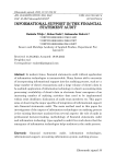 Informational support in the financial statement audit