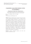 E-banking analysis during COVID-19 pandemics