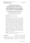 The influence of intellectual capital on the performance of small and medium it enterprises