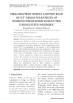 Organisation design and the role of ICT: Negative effects of working from home during the coronavirus pandemic